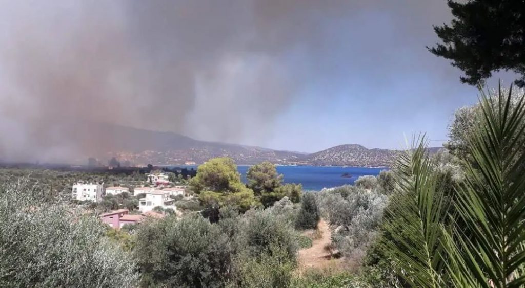 Συναγερμός στο Κρανίδι: Καίγονται σπίτια – Εκκένωση προς Πόρτο Χέλι και Ερμιόνη