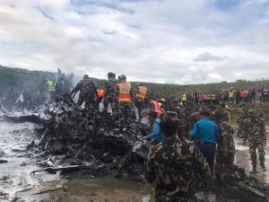Νεπάλ: Δεκαοκτώ νεκροί από συντριβή αεροσκάφους κατά την απογείωσή του