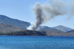 Εκτός ελέγχου η φωτιά στην Χίο – Πολλαπλά τα μέτωπα, σπεύδουν δυνάμεις από Λέσβο και Σάμο