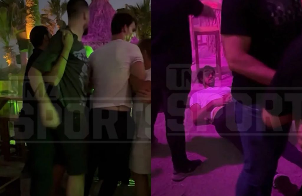Σοκαριστικές εικόνες: Μεθυσμένοι παίκτες της Εθνικής Κροατίας έπαιξαν ξύλο με Έλληνες σε νυχτερινό κέντρο [Βίντεο]