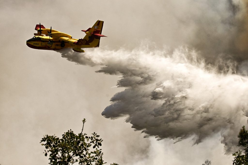 Φωτιά στον Όλυμπο: Πυρκαγιά ξέσπασε σε δασώδη περιοχή