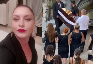 Αμφιλοχία: Βουβός πόνος στην κηδεία της 36χρονης Αρετής – Τραγικές φιγούρες τα παιδιά της
