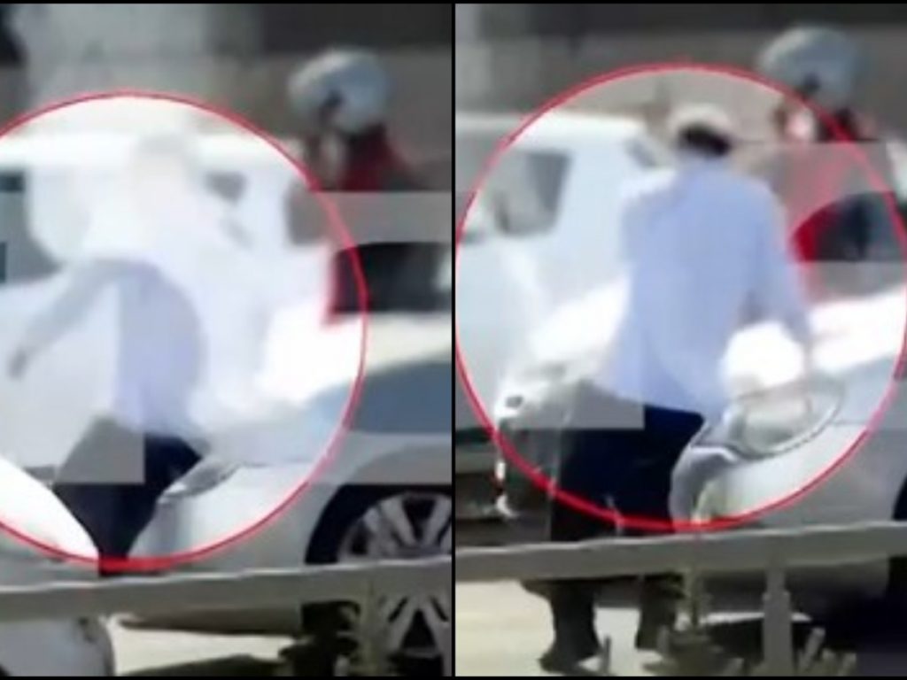 Βαγγέλης Μπουρνούς: Άγρια επίθεση οδηγού στον τέως δήμαρχο Ραφήνας – Σοκαριστικό βίντεο