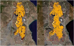 Φωτιά στην Αττική: Στάχτη έγιναν πάνω από 100.000 στρέμματα – Τα νέα δεδομένα από το Copernicus