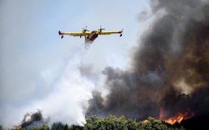 Φωτιά στις Σέρρες: Σε δασική έκταση στο Χιονοχώρι