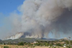 Φωτιές: Χωρίς ενεργό μέτωπο σε Εύβοια και Ρέθυμνο