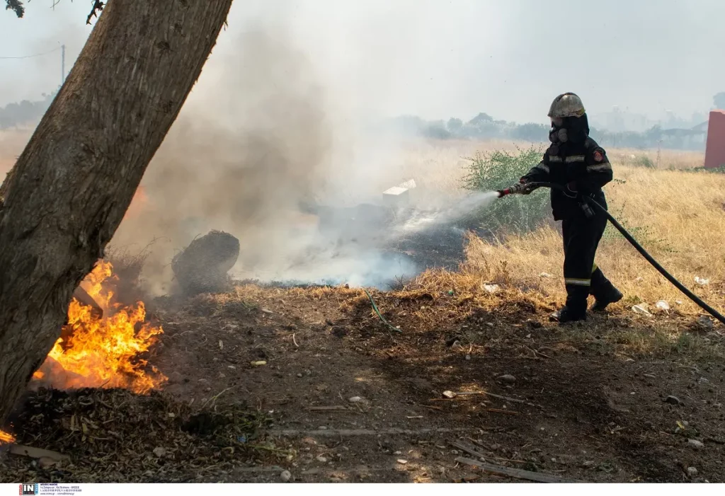 Φωτιά στο Λιτόχωρο: Προσαγωγή 50χρονου – Έκανε γεωργικές εργασίες