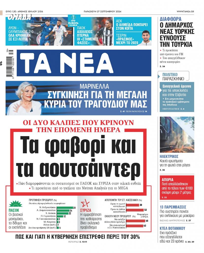 ΝΕΑ 27.09.2024