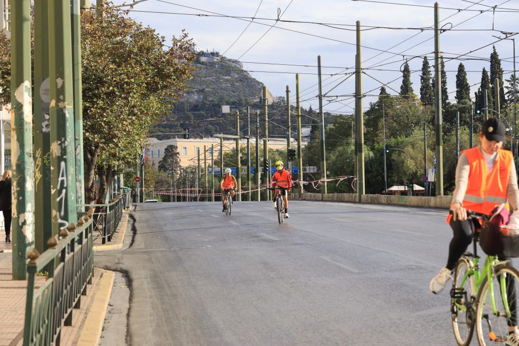 28ος Ποδηλατικός Γύρος: Κυκλοφοριακές ρυθμίσεις στο κέντρο της Αθήνας