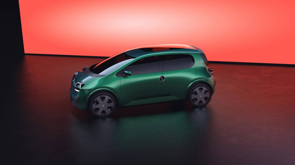 Το πρωτότυπο Renault Twingo E-Tech electric στην Έκθεση Αυτοκινήτου του Παρισιού