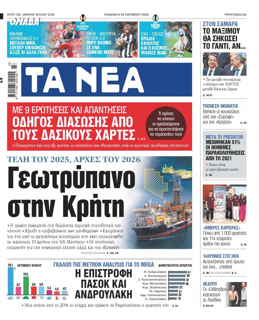 ΝΕΑ 25.10.2024