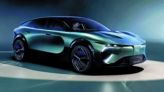 Renault Embleme concept: φουτουριστικό και υδρογόνο