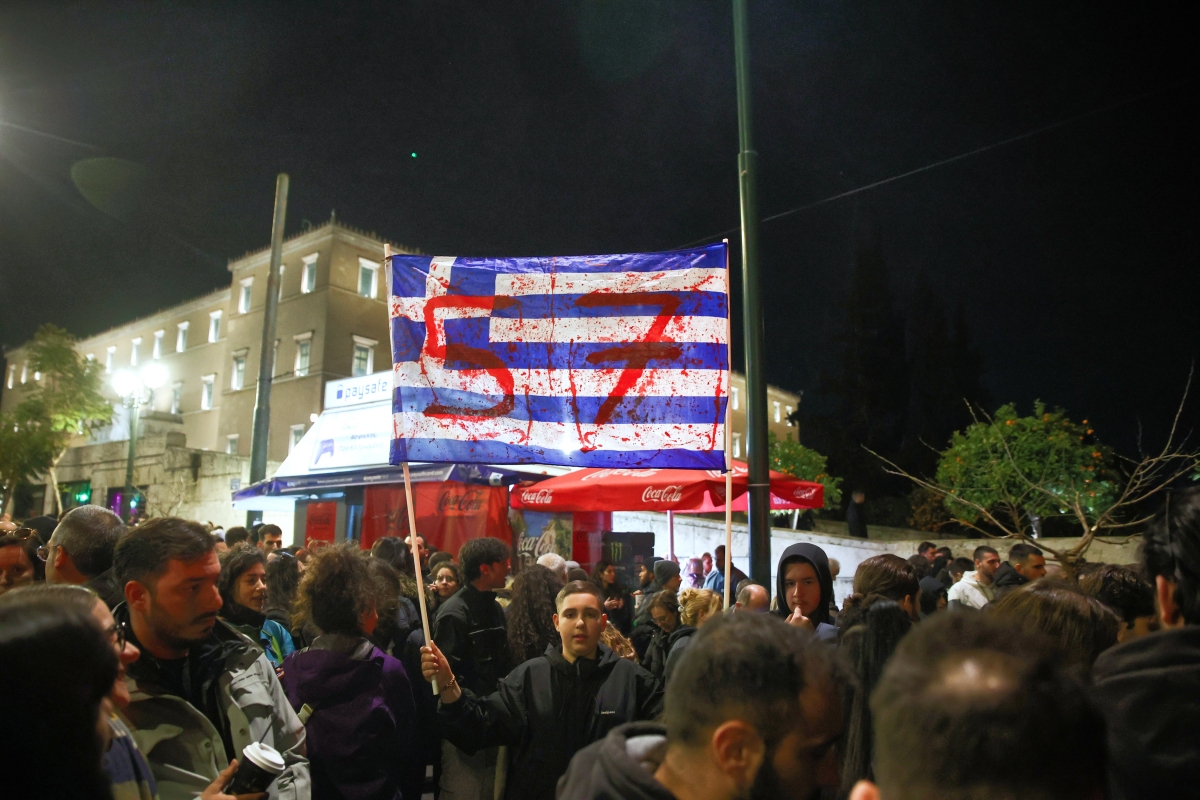 Άγημα για τα Τέμπη σε παρέλαση για την επέτειο της Ελληνικής Ανεξαρτησίας στη Νέα Υόρκη